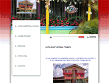 Tablet Screenshot of hotelcampestrelafragata.com